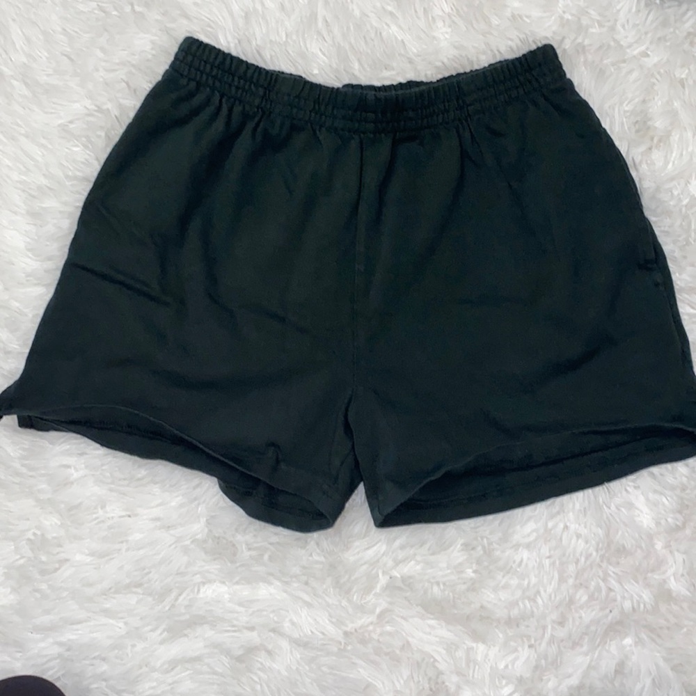 Brand new brandy Melville dark Forest green shorts